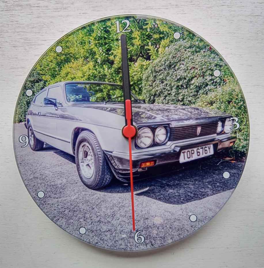 Z023 - Customised glass clock - Click Image to Close