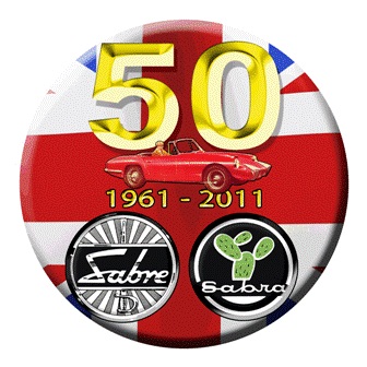 S019 - 50th Anniversary Sabra/Sabre Sticker - Click Image to Close