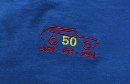P025 - T- Shirt -GTE 50th Anniversay