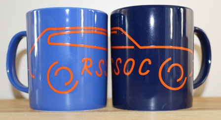 Z021 - Mug Blue/Navy with orange RSSOC/GTE logo