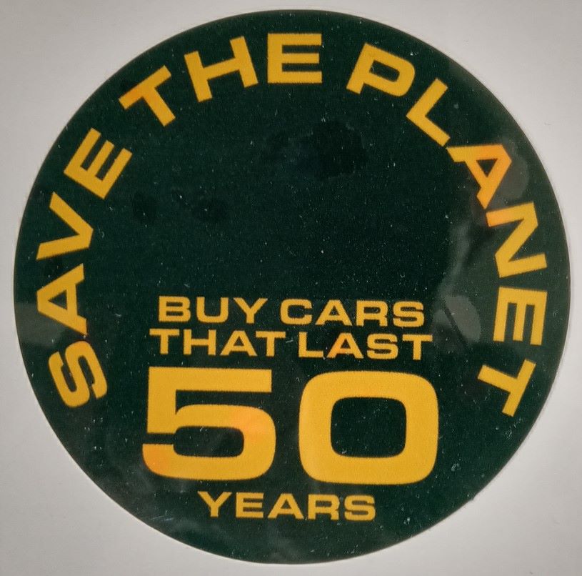 S027 - SAVE THE PLANET sticker