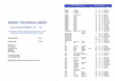 M041 - Technical Index - on disk